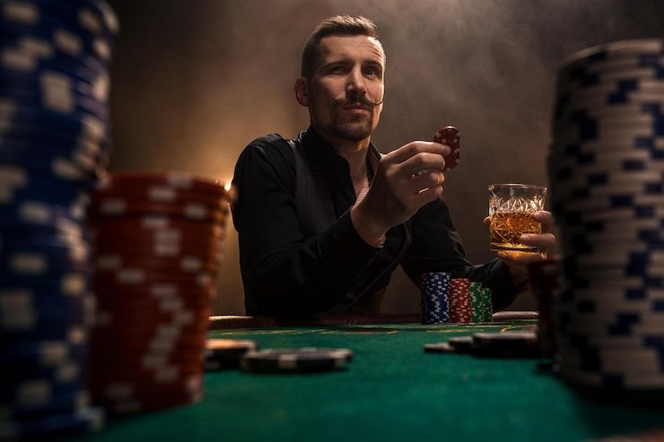 Live dealer Andar Bahar table with cut card and betting interface on hokidewa login platform